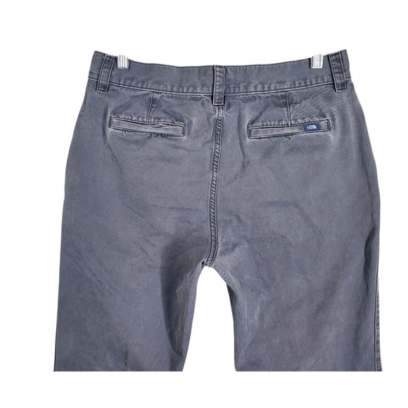 Vtg North Face TNF Khaki Pants Mens 32 Gray Straight Leg Twill (31x30) Gorpcore - Picture 6 of 12